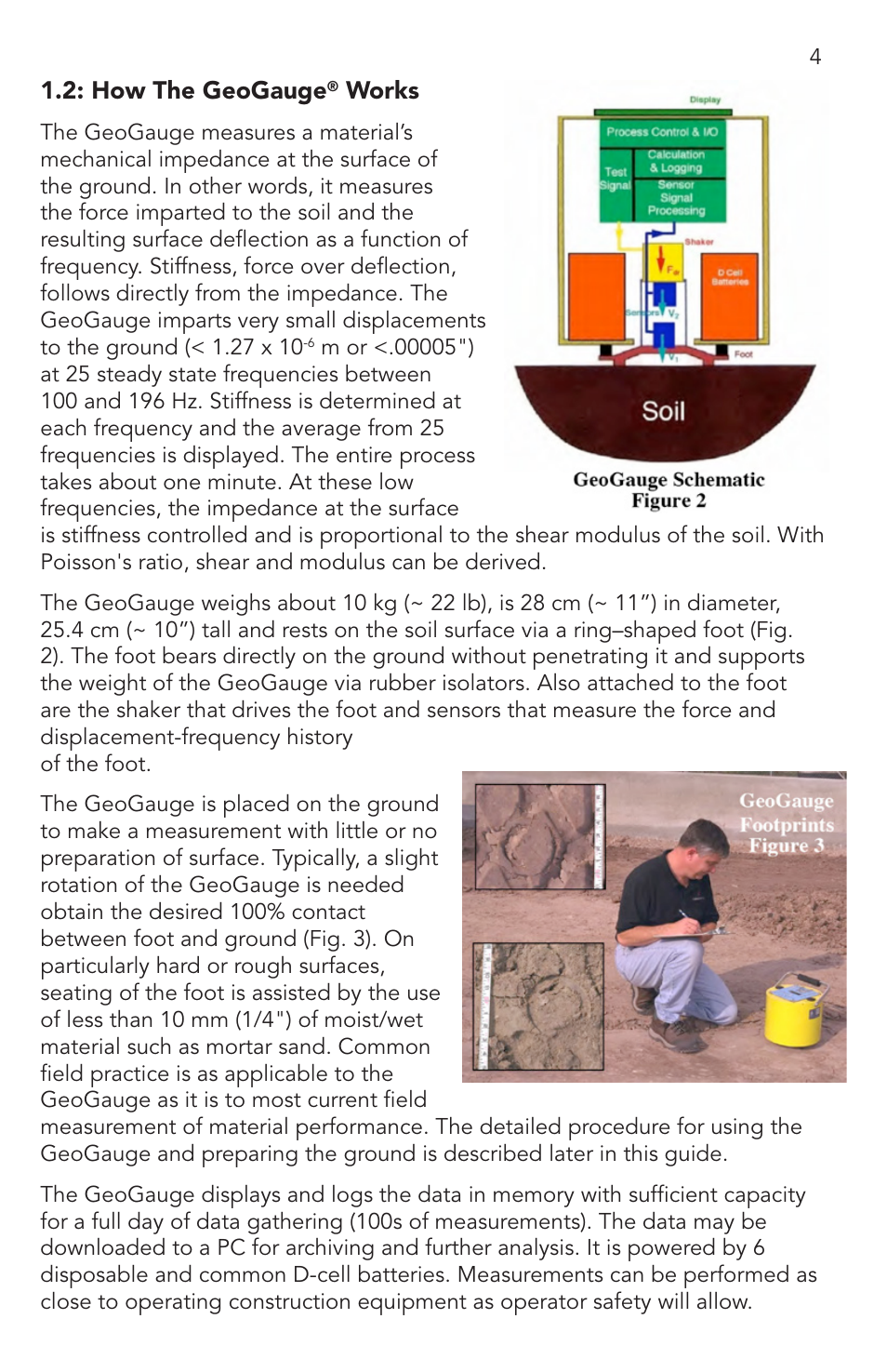 2 how the geogauge works | Humboldt H-4140 GeoGauge User Manual | Page 4 / 42