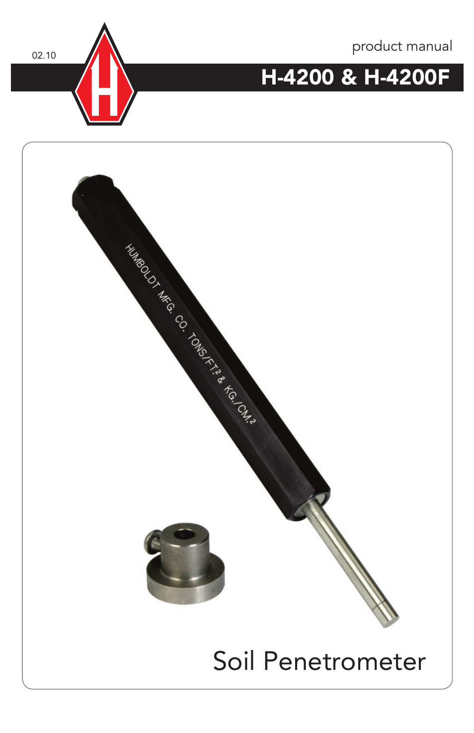 Humboldt H-4200F Soil Penetrometer User Manual | 4 pages