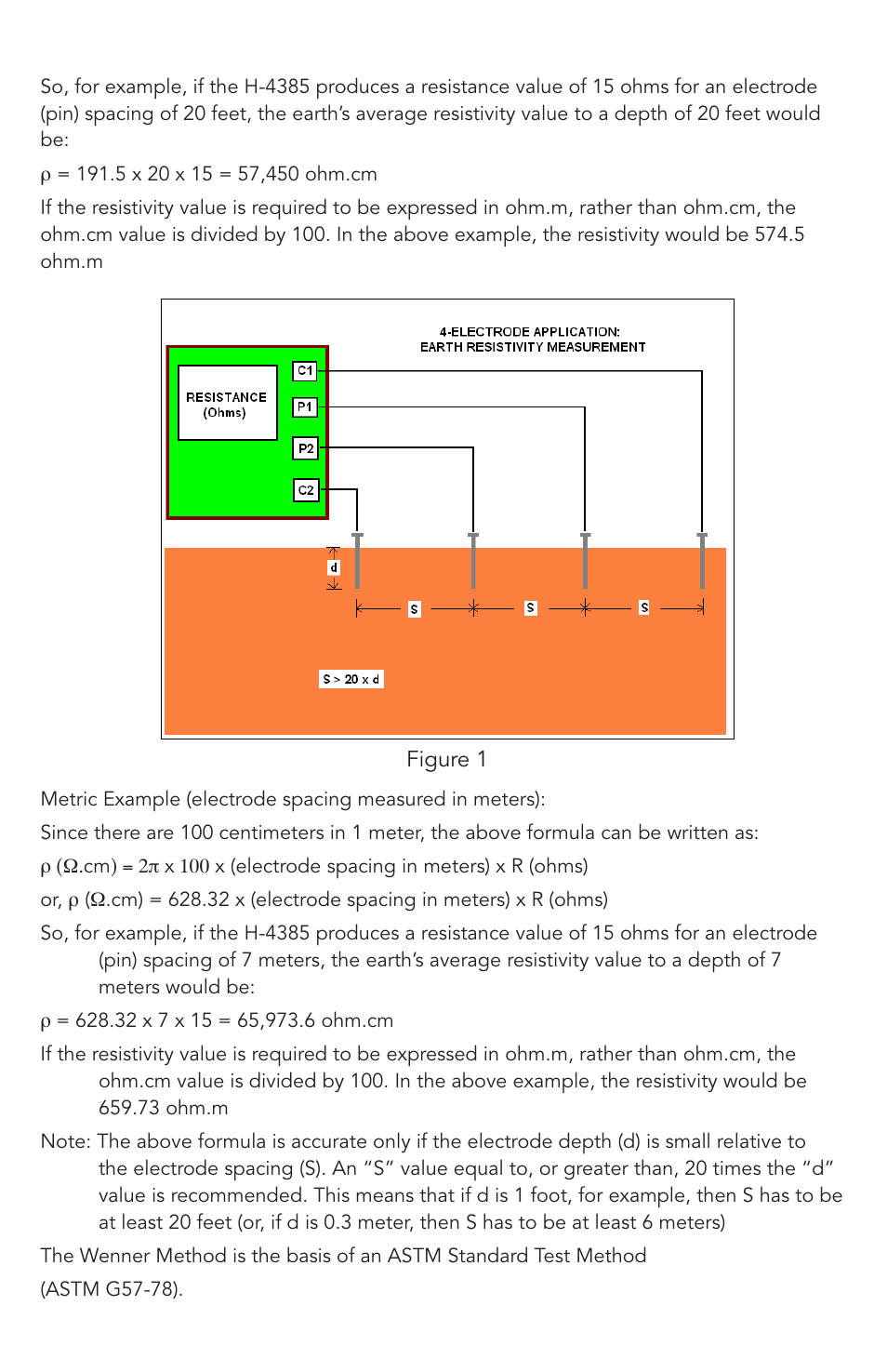 Humboldt H-4385 Resistivity Meter User Manual | Page 5 / 12