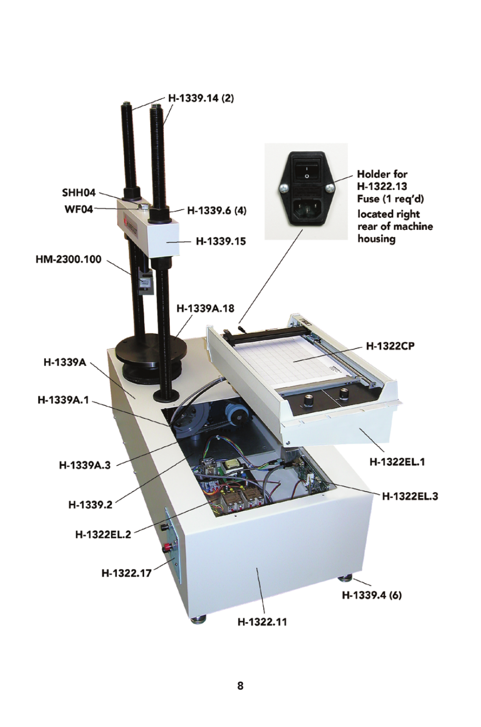 Humboldt H-1322B Marshall and TSR Compression Machine User Manual | Page 10 / 12