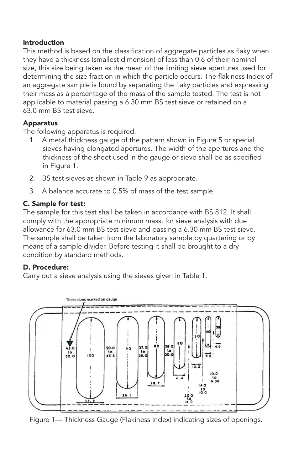 Humboldt H-1684 Flakiness Gauge for Classification of Aggregate User Manual | Page 2 / 4