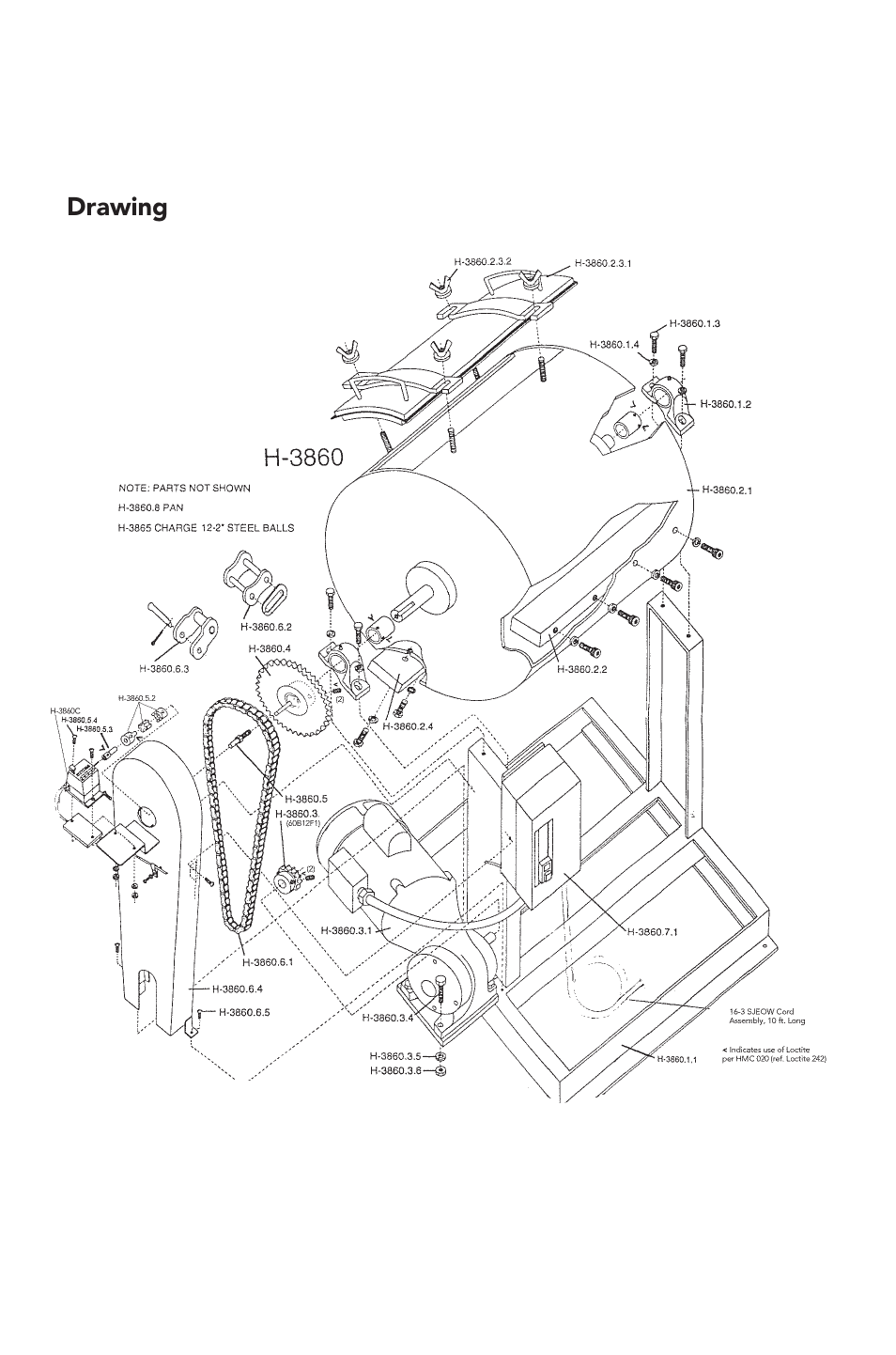 Humboldt H-3860A Los Angeles Abrasion Machine User Manual | Page 6 / 8
