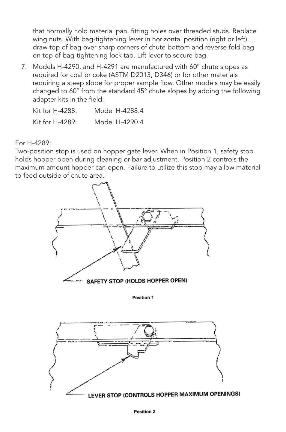 Humboldt H-4291 Universal Sample Splitter User Manual | Page 3 / 4