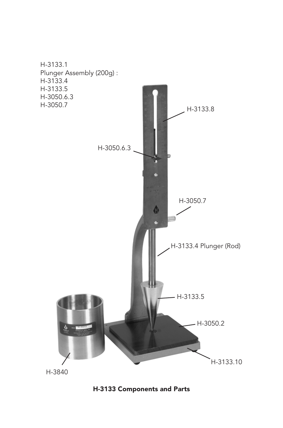 Humboldt H-3135/37 Humboldt Vicat Tester User Manual | Page 7 / 8