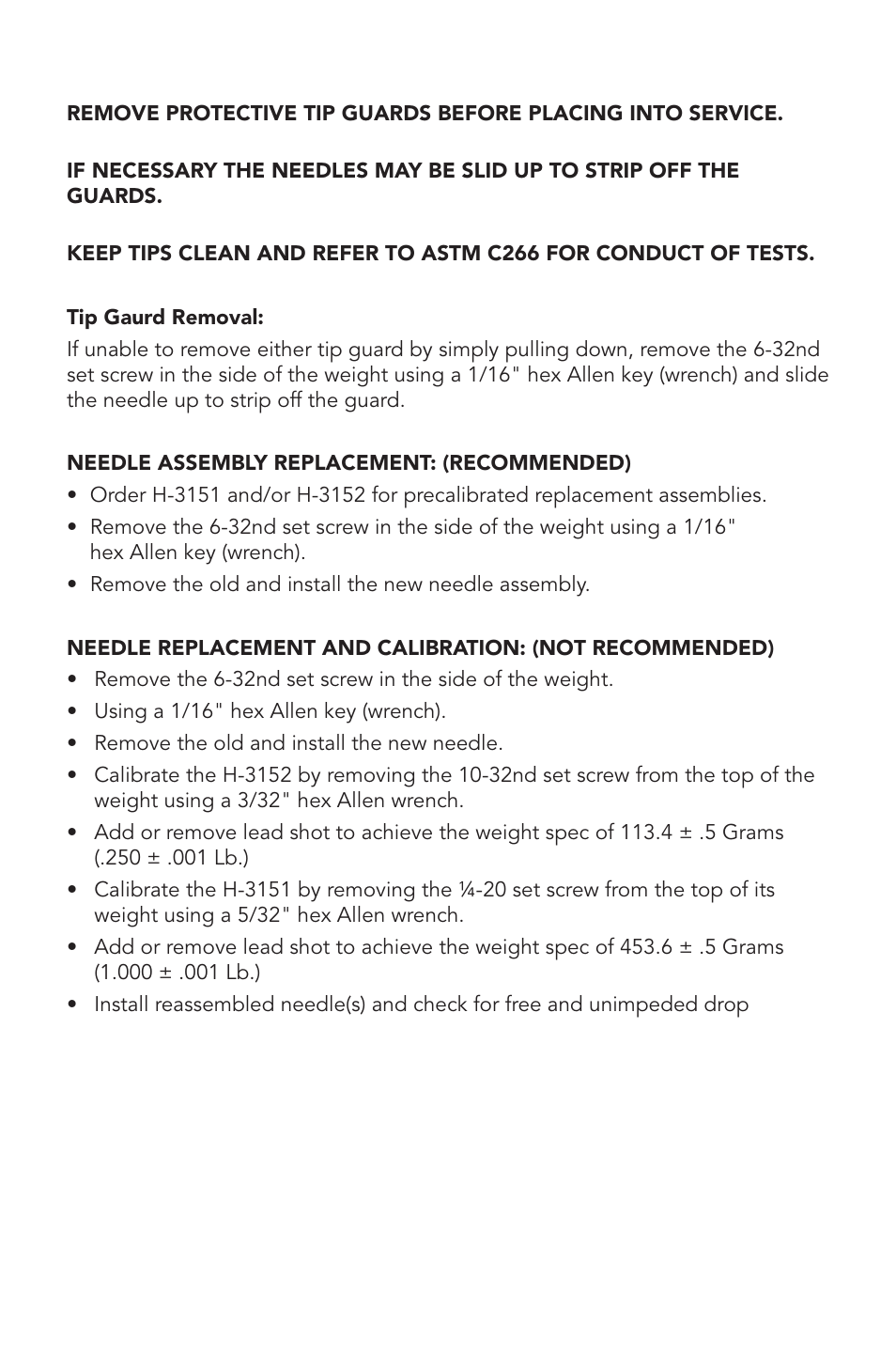 Humboldt H-3150 Gilmore Apparatus User Manual | Page 2 / 4