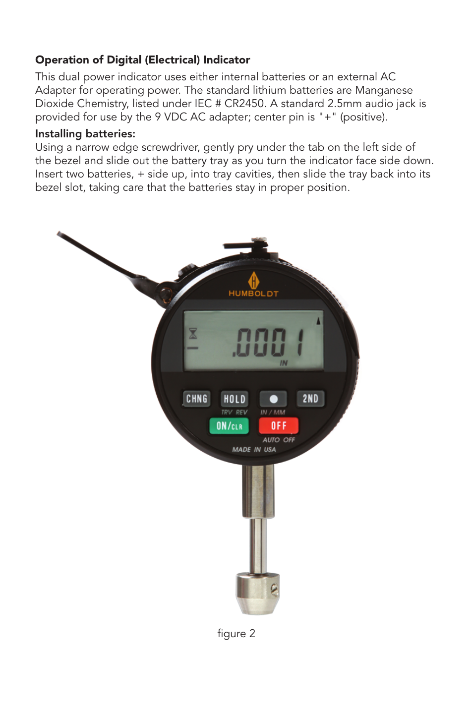 Humboldt H-3250 Length Comparators User Manual | Page 6 / 12