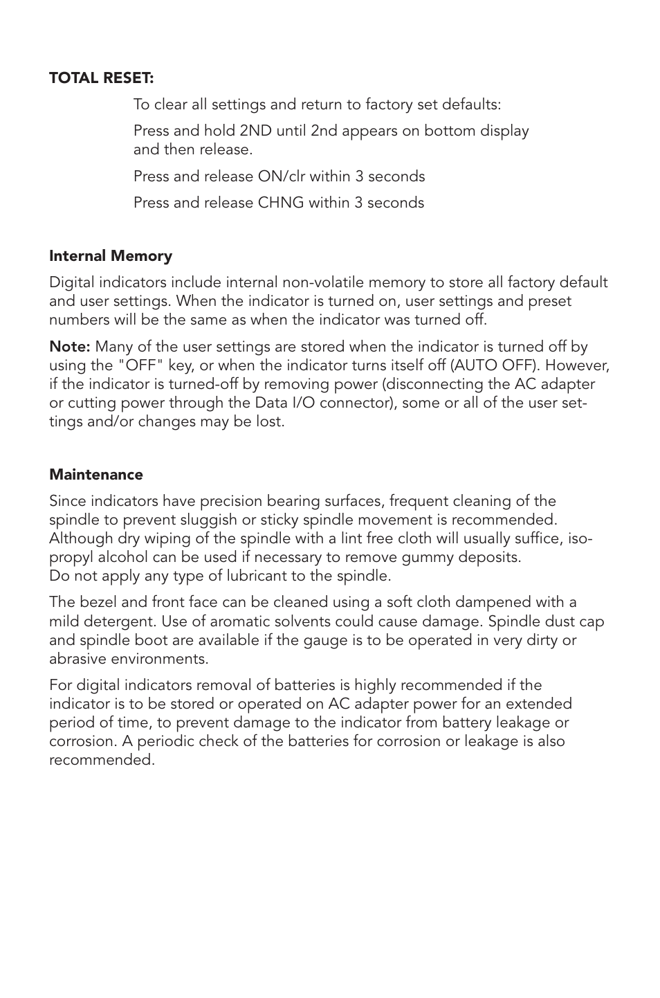 Humboldt H-3250 Length Comparators User Manual | Page 8 / 12