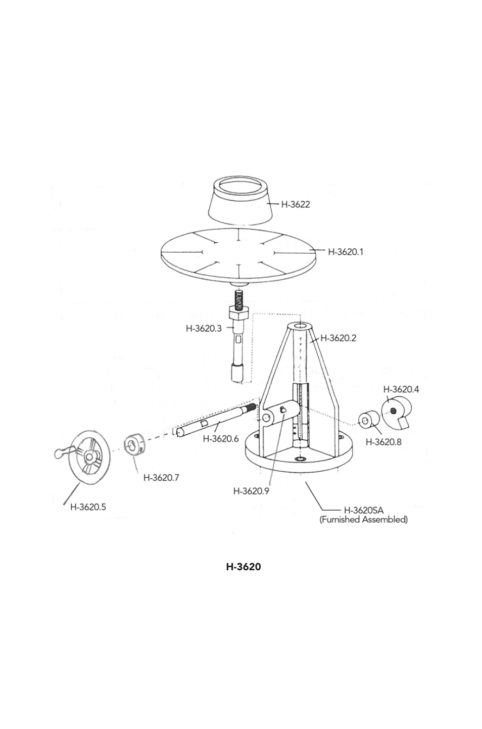 Humboldt H-3625 Flow Table with Mold User Manual | Page 5 / 8