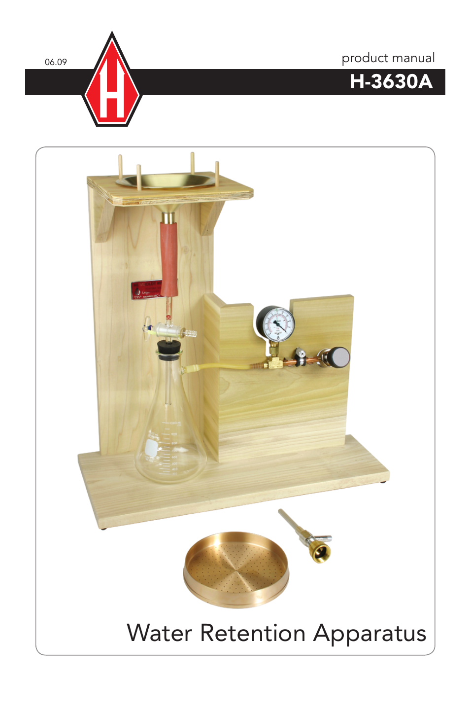 Humboldt H-3630A Water Retention Apparatus User Manual | 4 pages