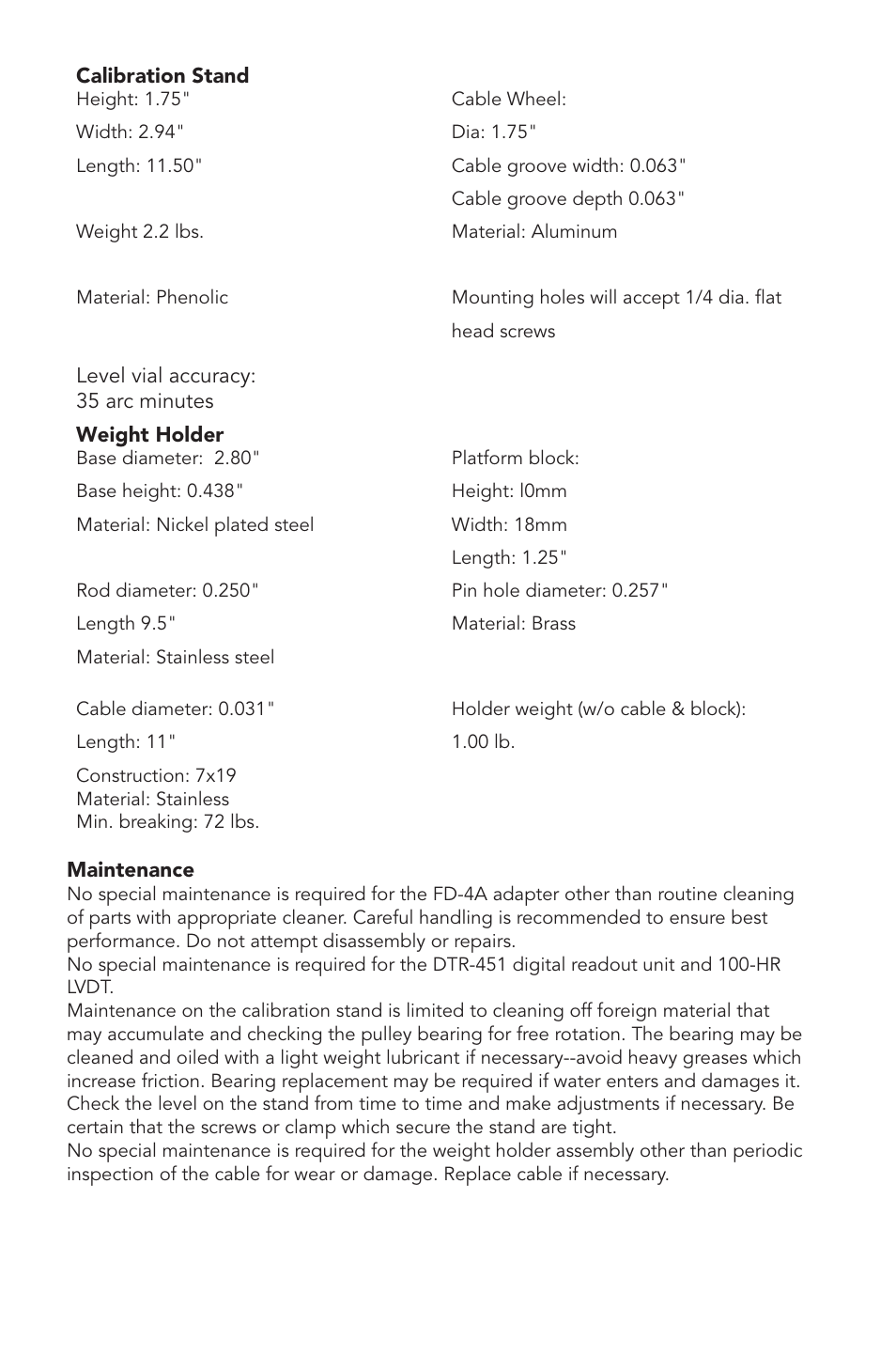 Humboldt H-1021 Force Determination Adapter User Manual | Page 10 / 12