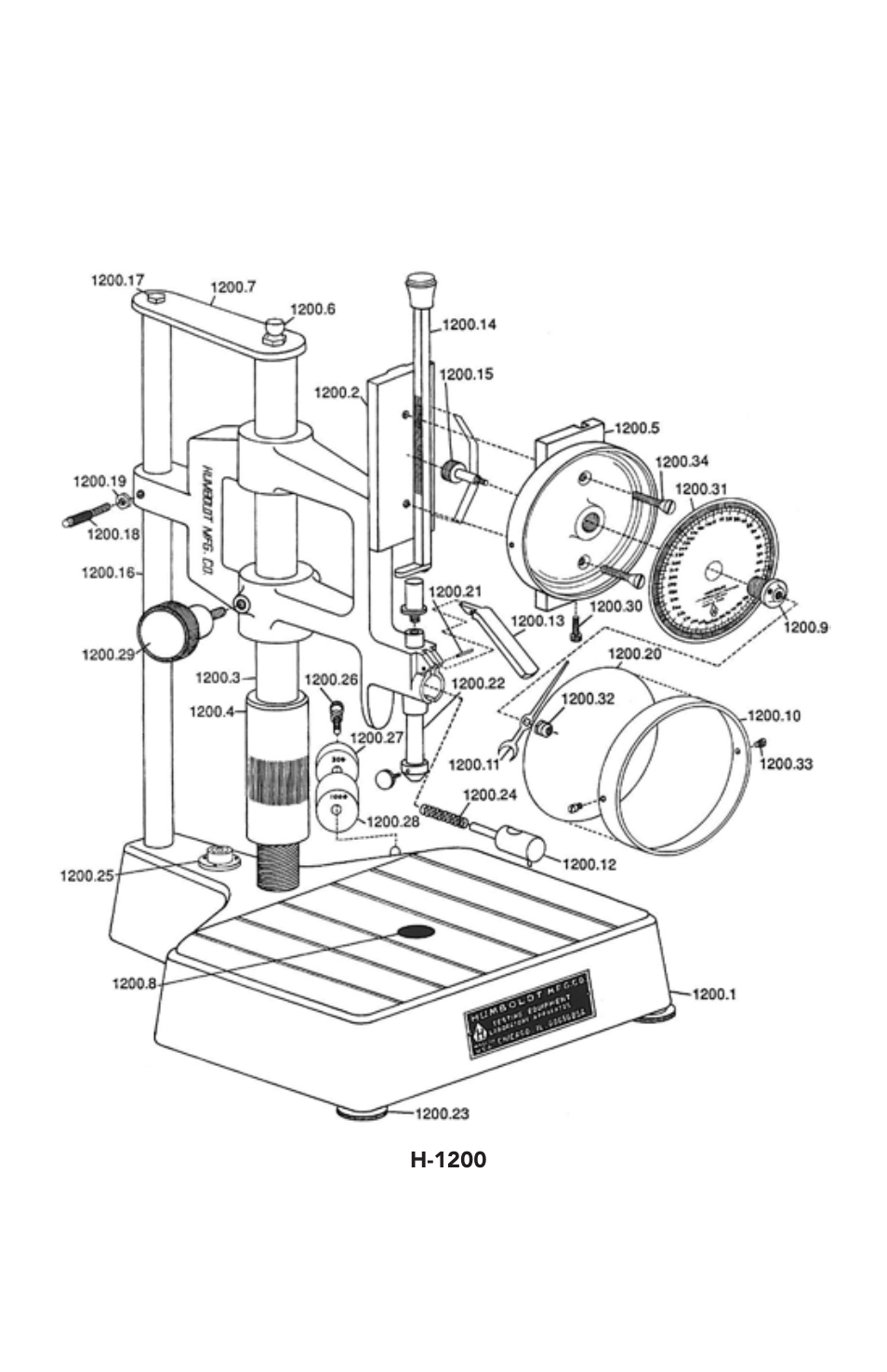 Humboldt H-1250 Universal and Portable Penetrometers User Manual | Page 6 / 8