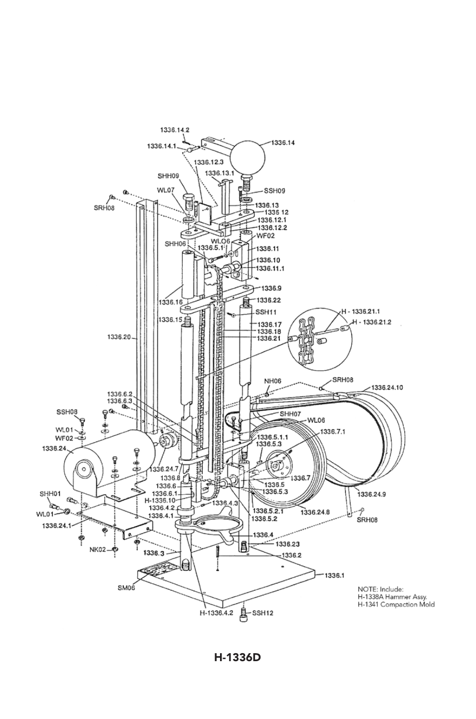 Humboldt H-1356D Marshall Mechanical Compactors User Manual | Page 4 / 8