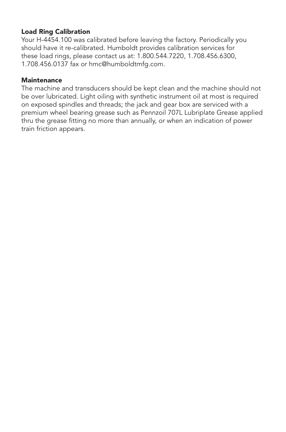 Humboldt H-1339B Marshall Compression Machine User Manual | Page 6 / 8