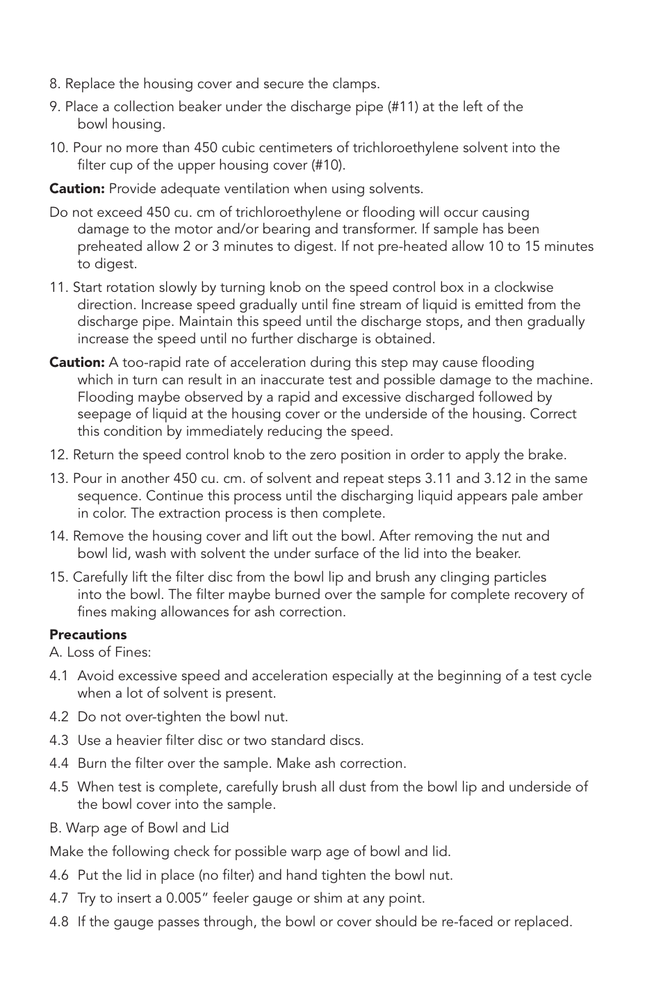 Humboldt H-1474 Centrifugal Extractor User Manual | Page 3 / 4