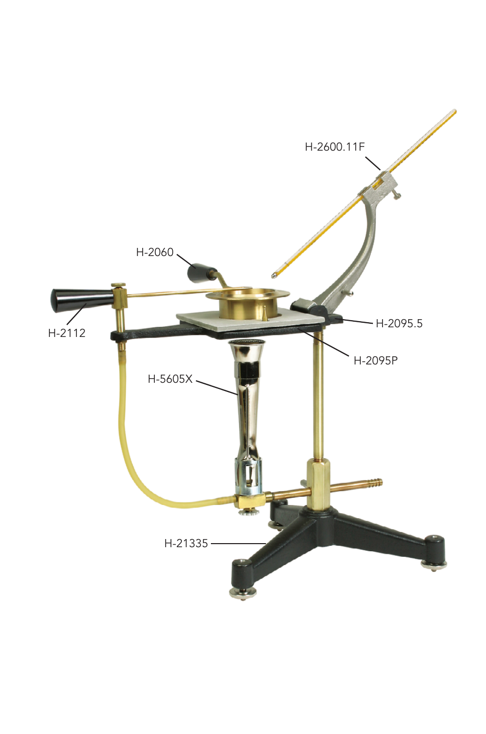 Humboldt H-2095 Cleveland Flash & Fire Point Tester User Manual | Page 3 / 4