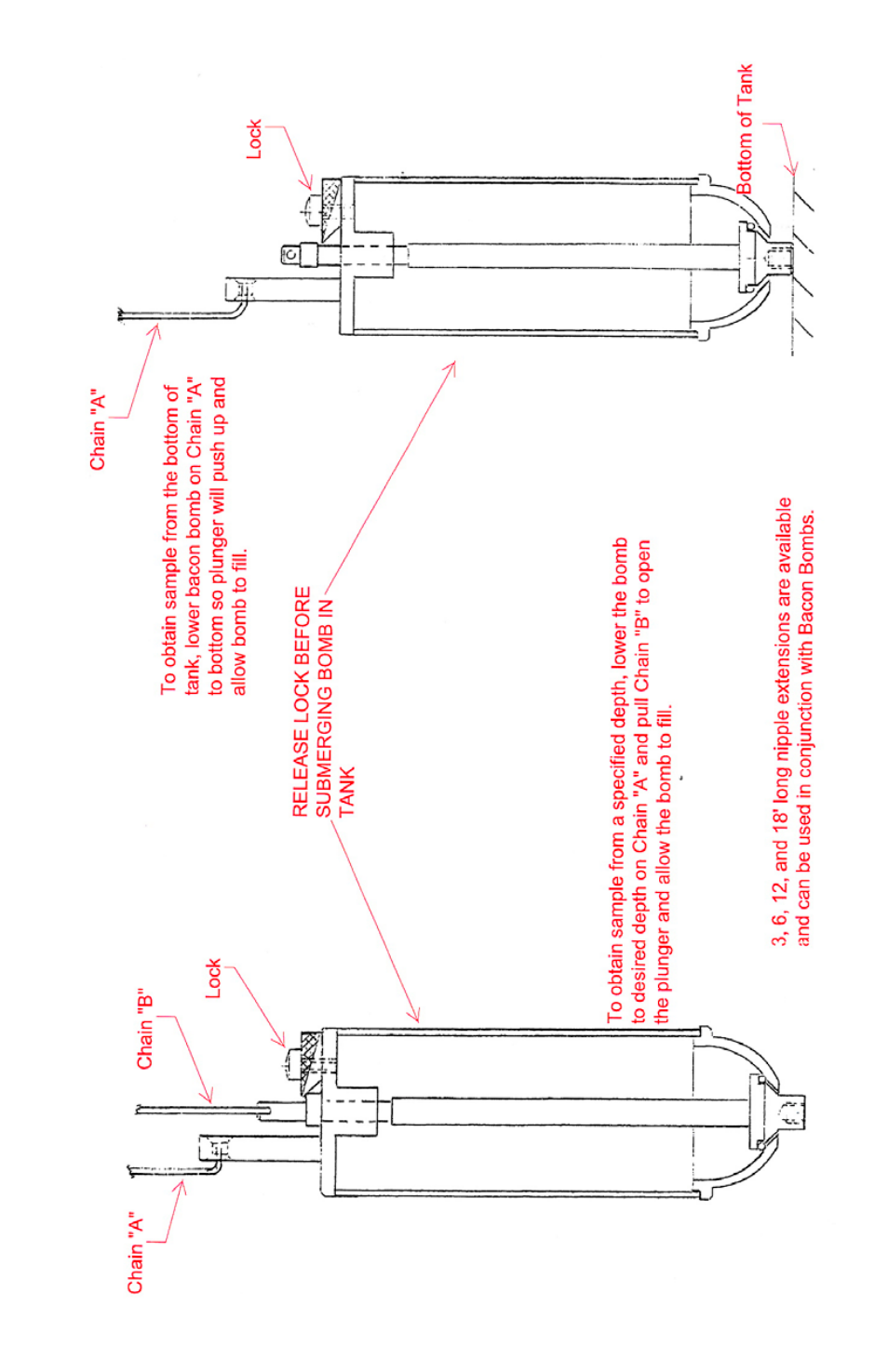 Humboldt H-2407 Bacon Bomb Samplers User Manual | Page 3 / 4