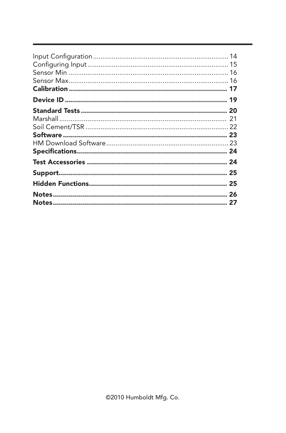Humboldt HM-1327 Humboldt Marshall/TSR Loader User Manual | Page 3 / 32
