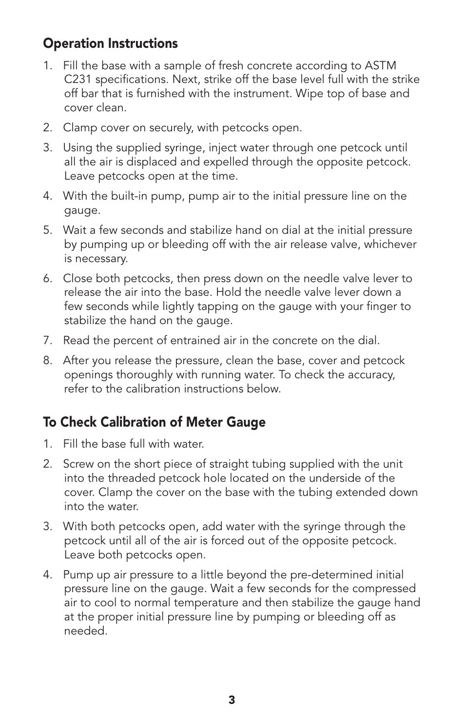Operation instructions | Humboldt H-2783 Pressure Meter User Manual | Page 4 / 8