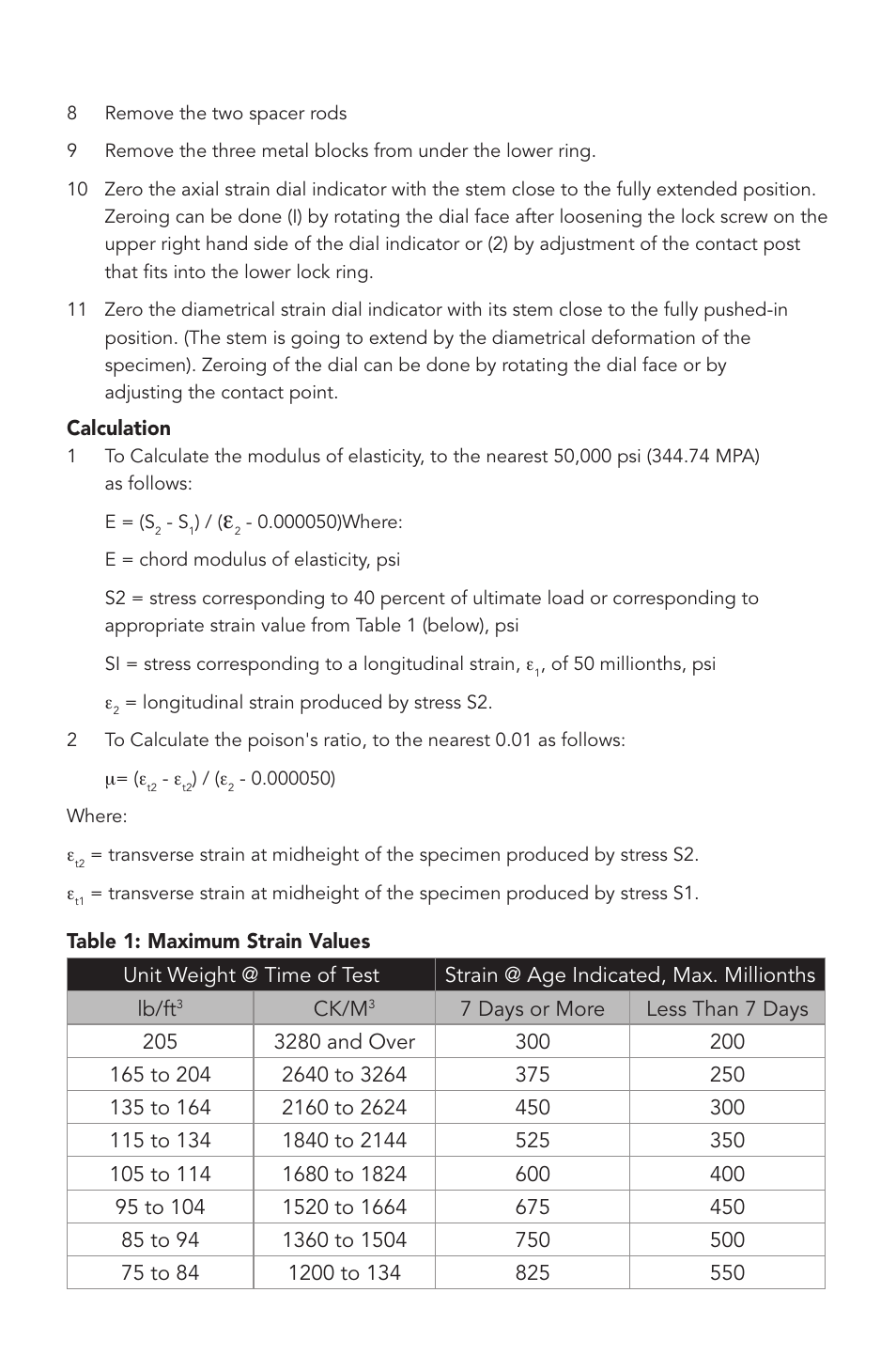 Humboldt H-2911 — H-2919 Compressometers / Extensometers User Manual | Page 4 / 8