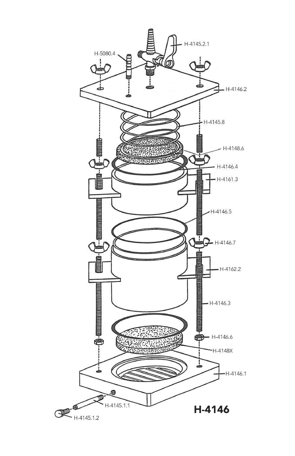 Humboldt H-4146 Compaction Permeameters User Manual | Page 6 / 8