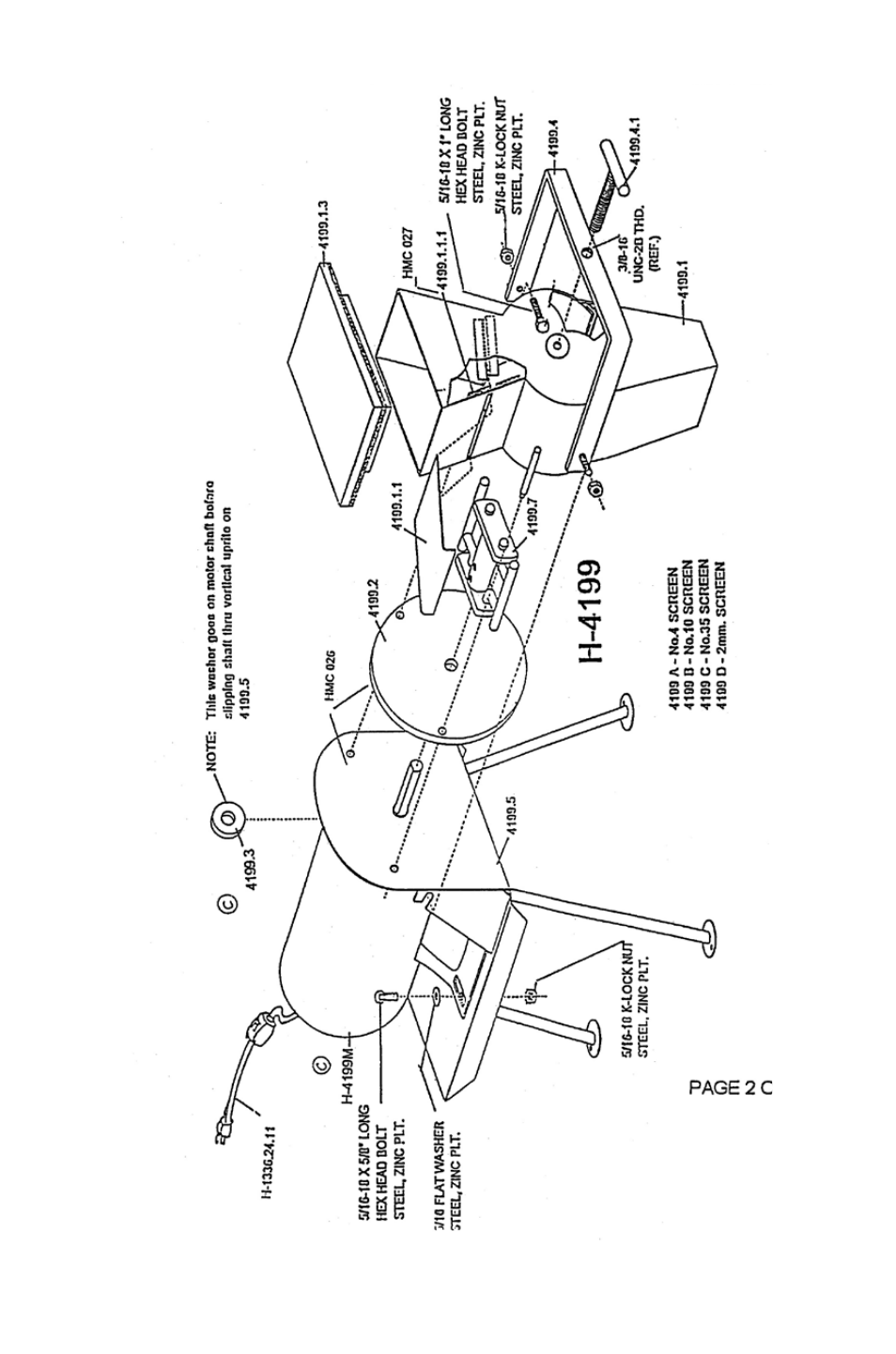 Humboldt H-4199 Soil Grinder User Manual | Page 3 / 4