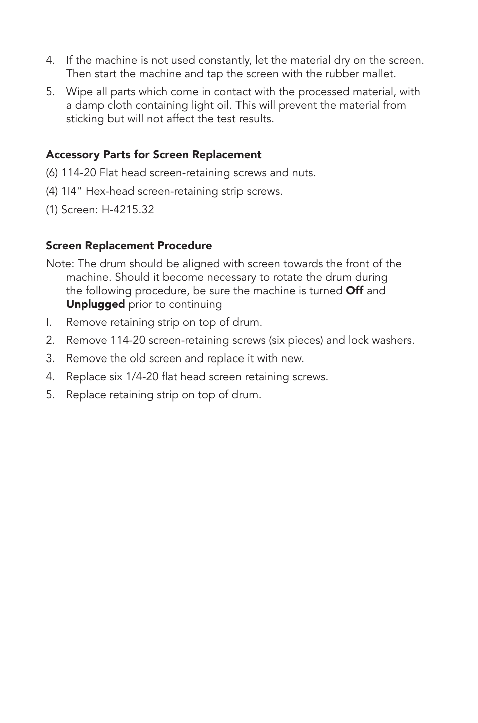 Humboldt H-4215 Rapid Soil Processor User Manual | Page 4 / 7