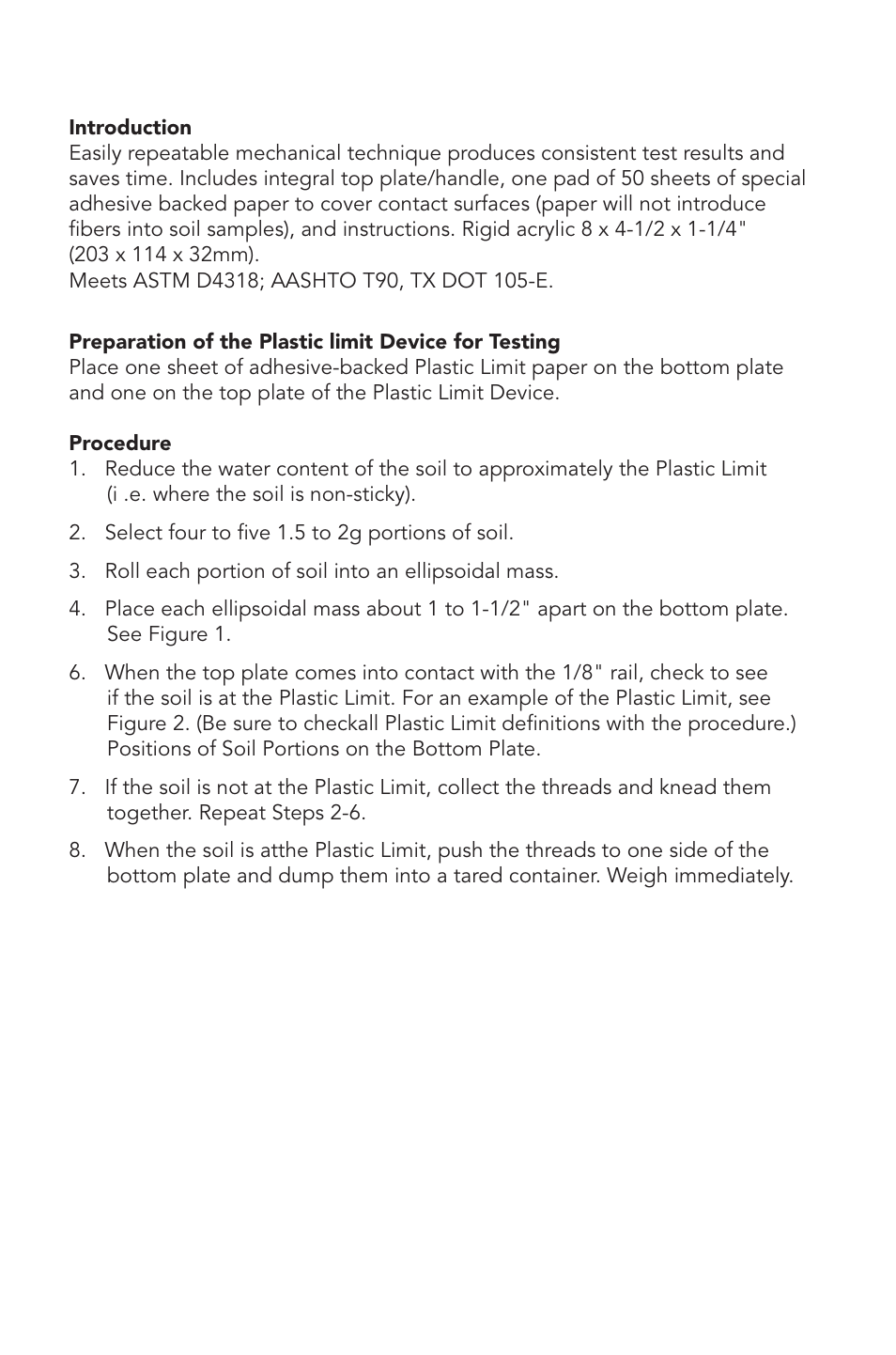 Humboldt H-4262 Plastic Limit Device User Manual | Page 2 / 4