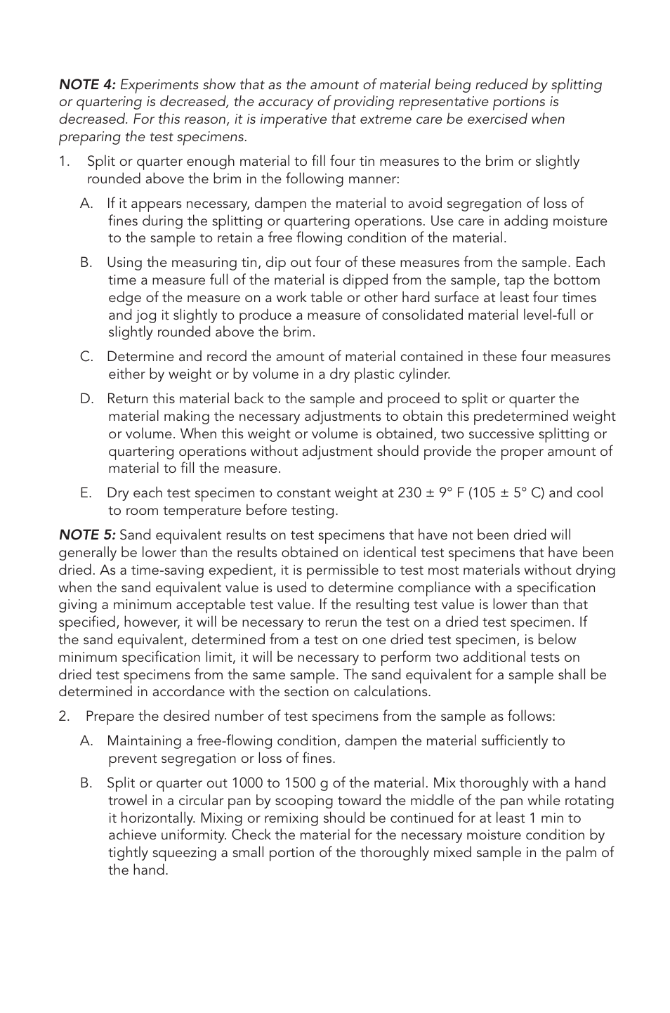 Humboldt H-4340 Sand Equivalent Test Set with Case User Manual | Page 6 / 12