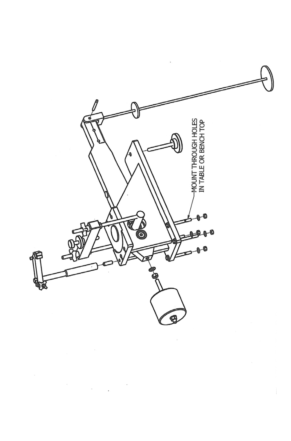 Humboldt HM-1100A Dead-Weight Consolidation Load Frame User Manual | Page 5 / 8