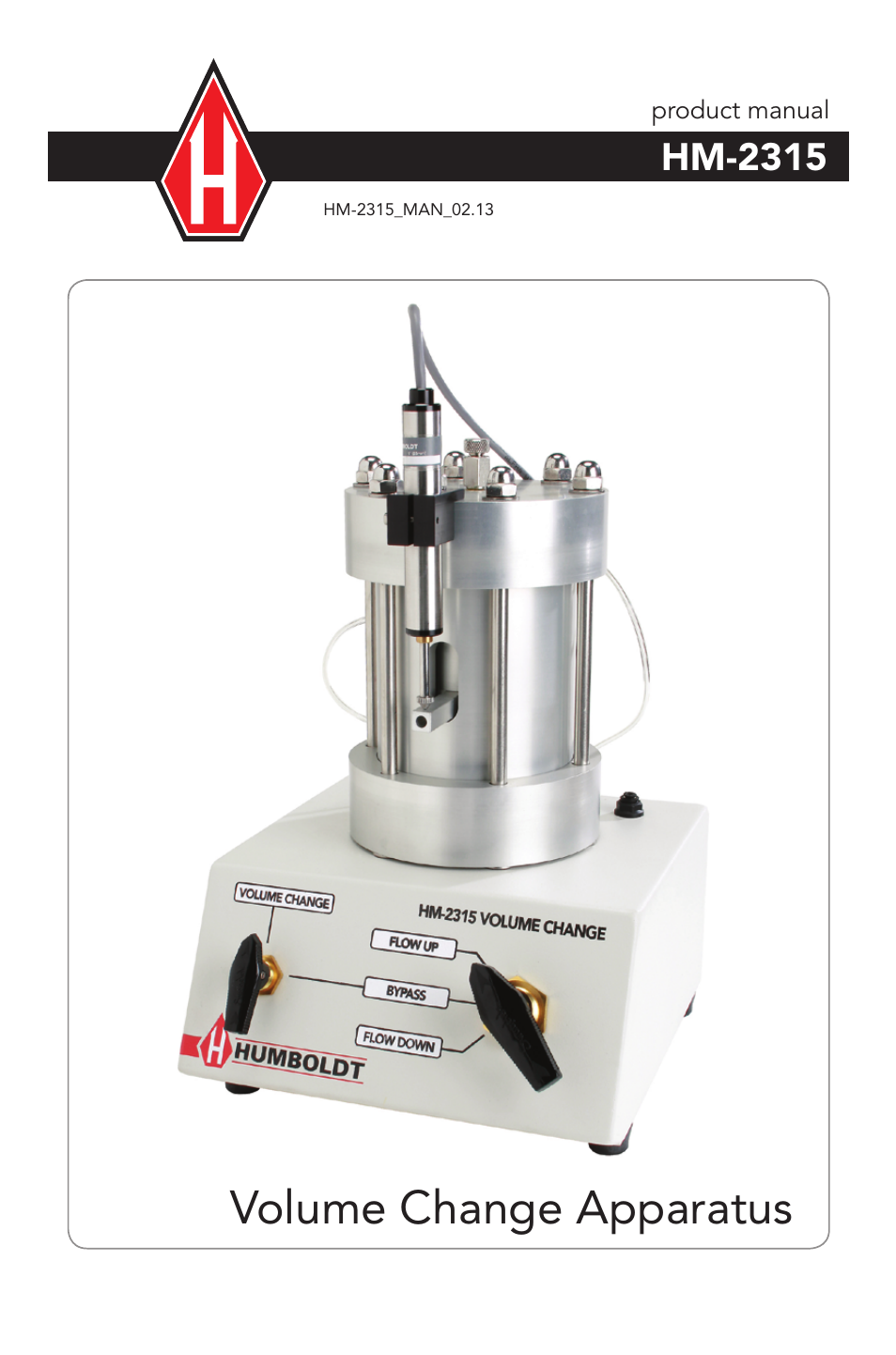 Humboldt HM-2315 Volume Change Apparatus User Manual | 4 pages