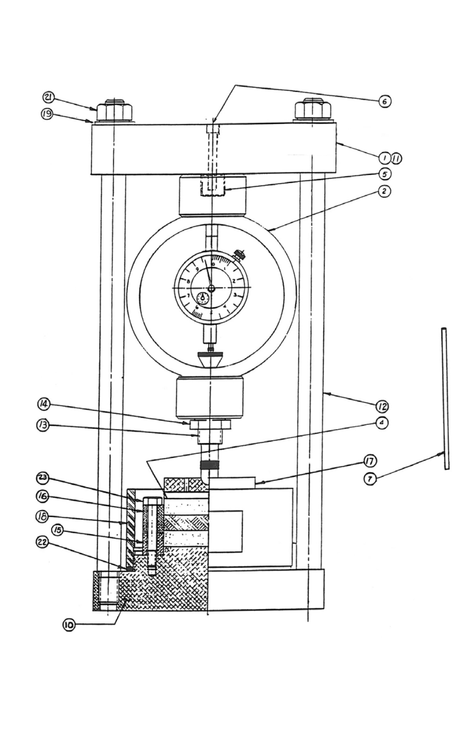 Humboldt HM-2415 Soil Volume Change Meter (PVC) User Manual | Page 7 / 12