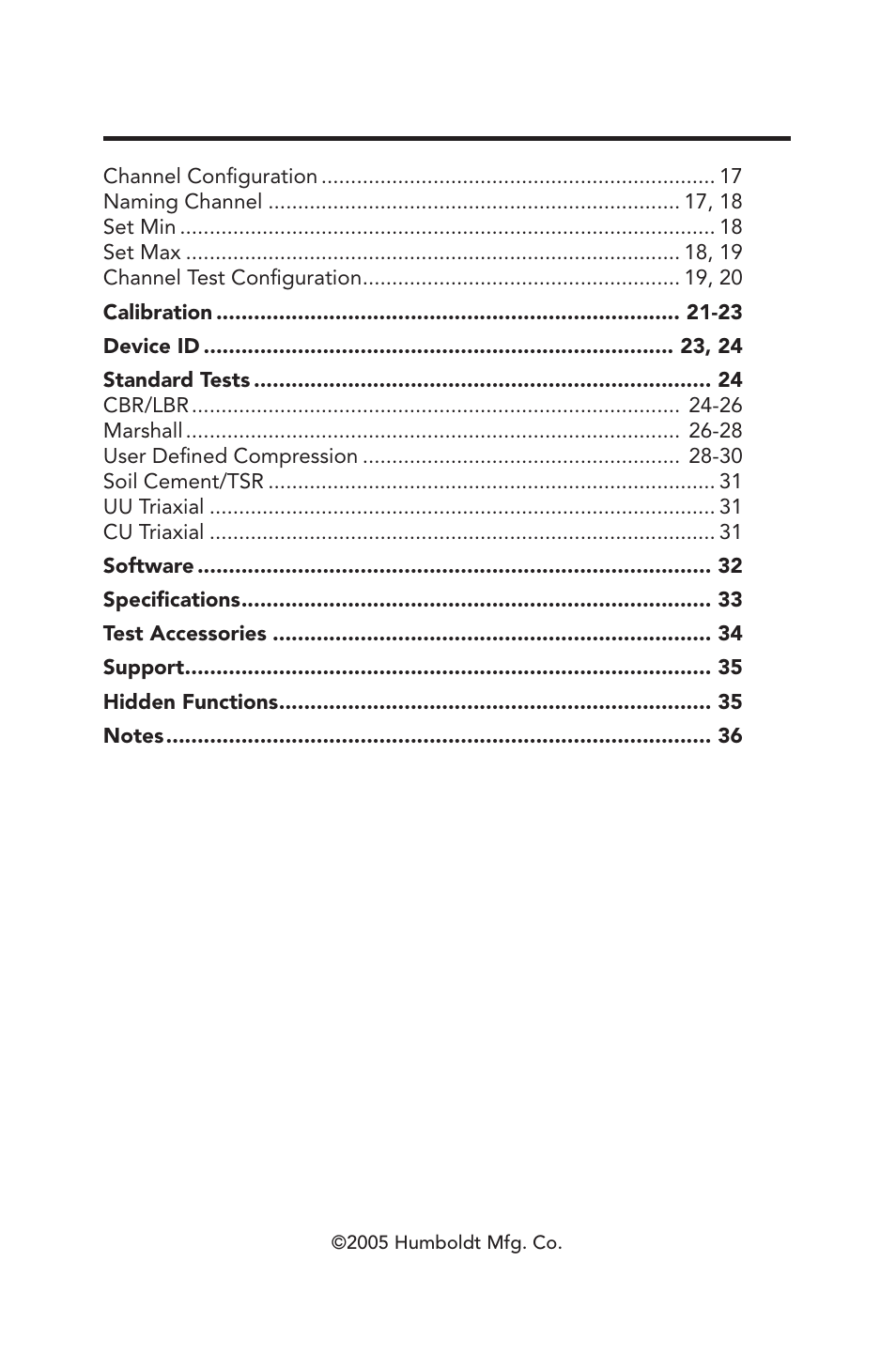 Humboldt HM-3000.3F Digital MasterLoader User Manual | Page 3 / 40