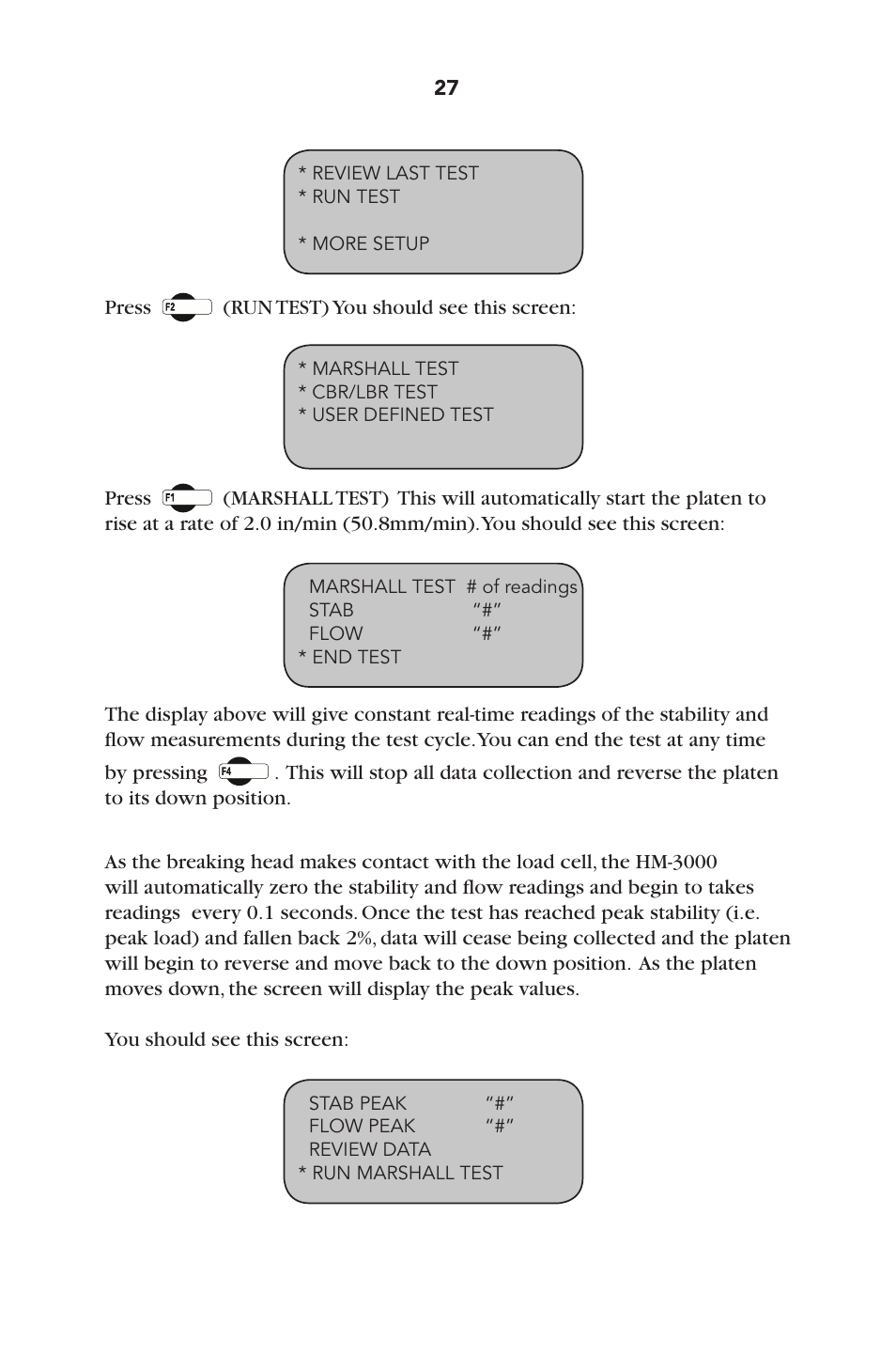 Humboldt HM-3000.3F Digital MasterLoader User Manual | Page 30 / 40