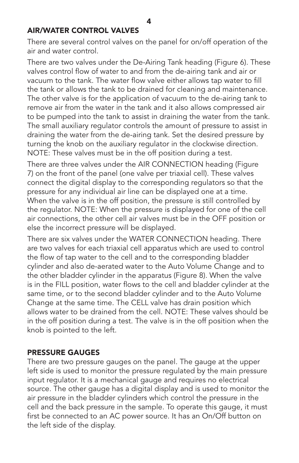Humboldt HM-4165 3-Cell Manual Control Panel User Manual | Page 6 / 16