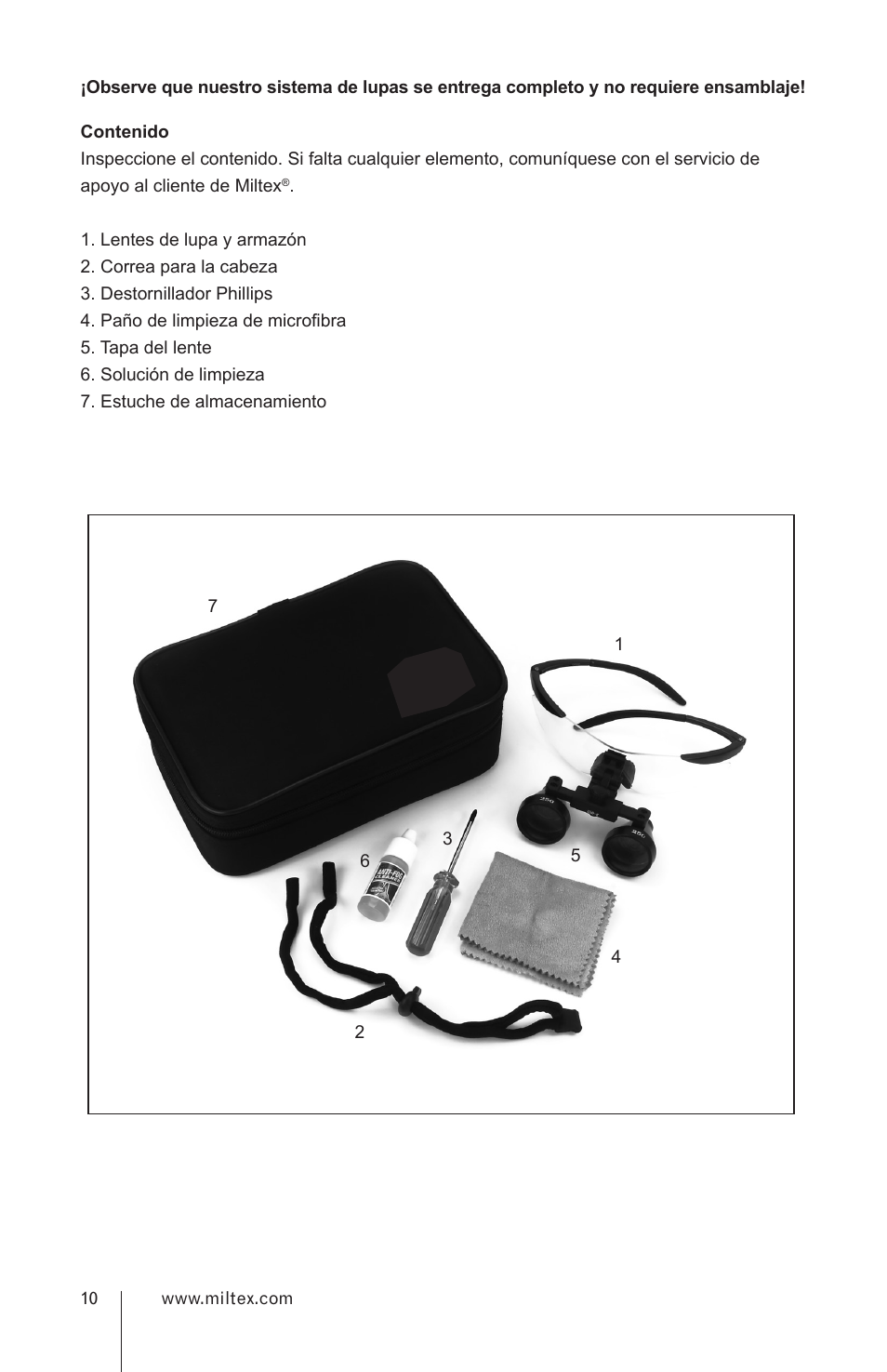 Integra LifeSciences Loupes User Manual | Page 10 / 52