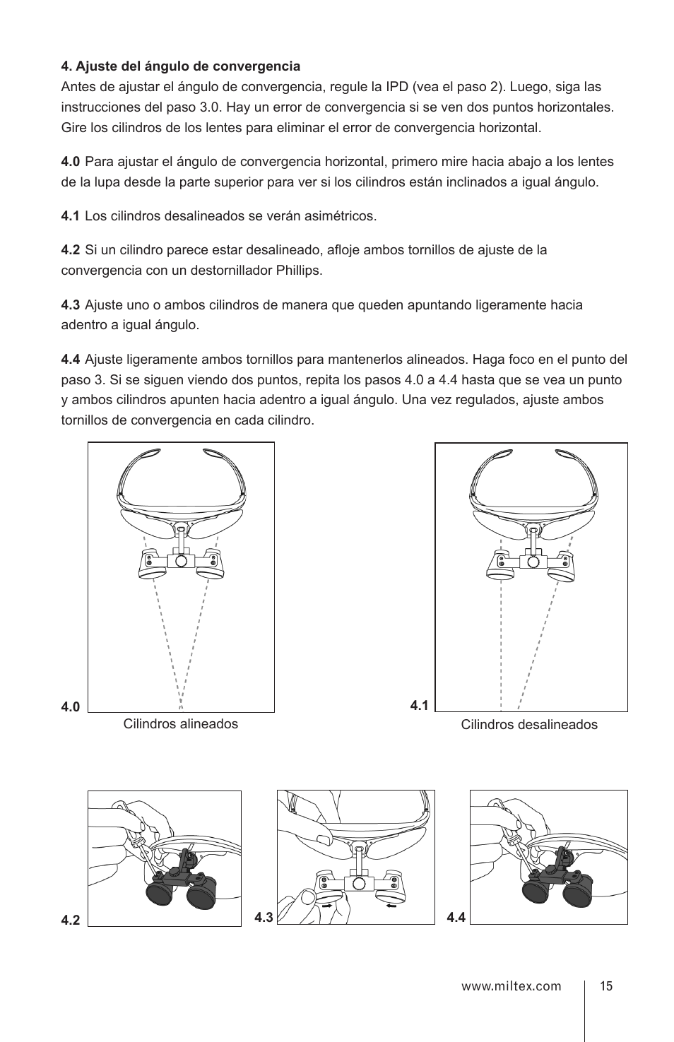 Integra LifeSciences Loupes User Manual | Page 15 / 52