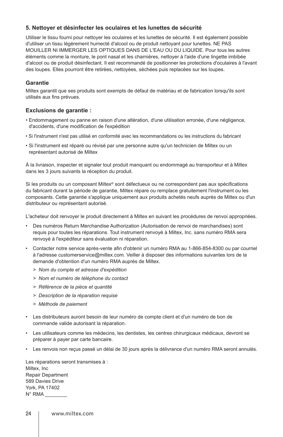 Integra LifeSciences Loupes User Manual | Page 24 / 52