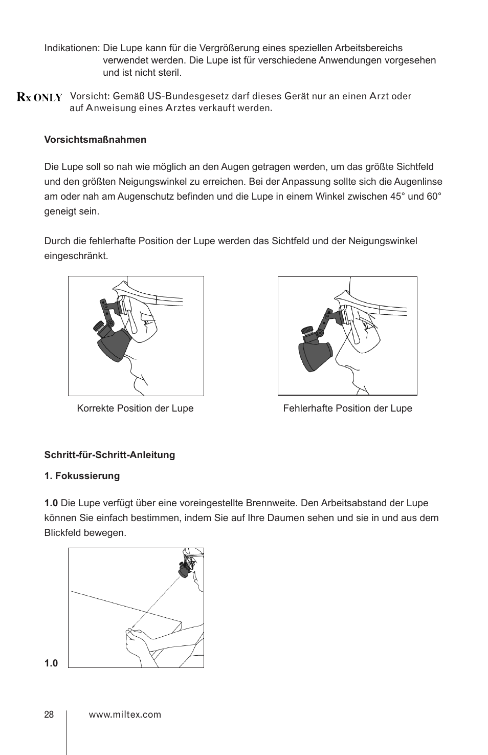 Integra LifeSciences Loupes User Manual | Page 28 / 52