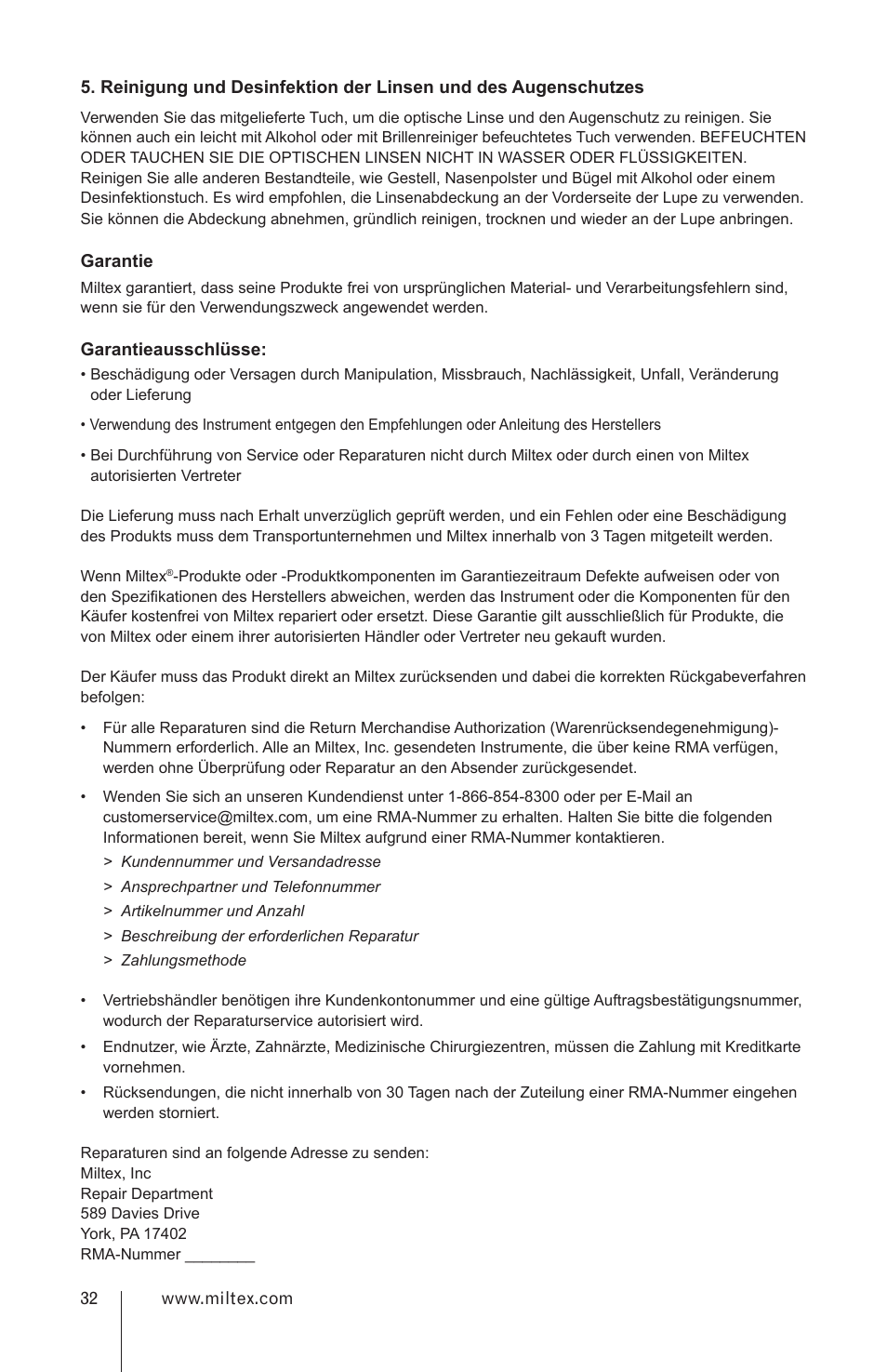 Integra LifeSciences Loupes User Manual | Page 32 / 52