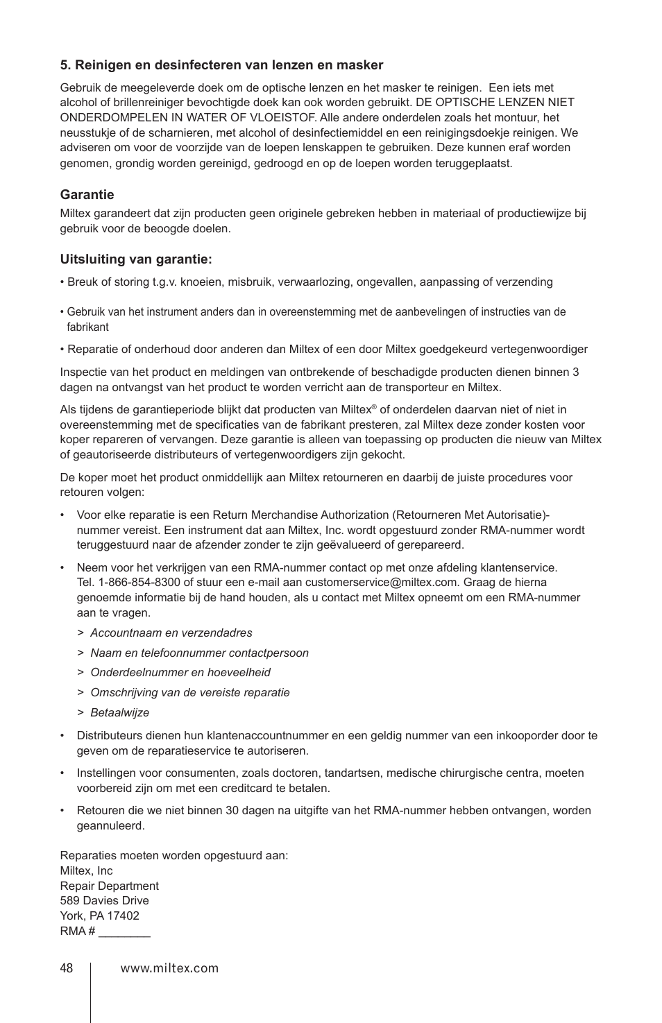 Integra LifeSciences Loupes User Manual | Page 48 / 52