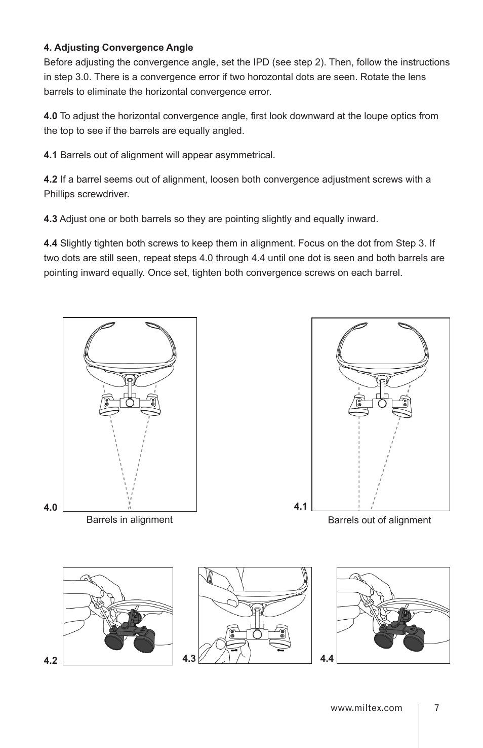 Integra LifeSciences Loupes User Manual | Page 7 / 52