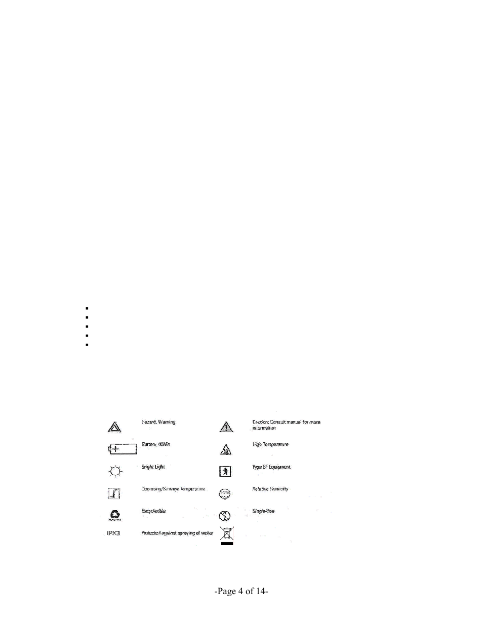 Introduction, Intended use, Contraindications | Unpacking checklist, Symbol descriptions | Integra LifeSciences Mirror, DenLite Illuminate User Manual | Page 4 / 14