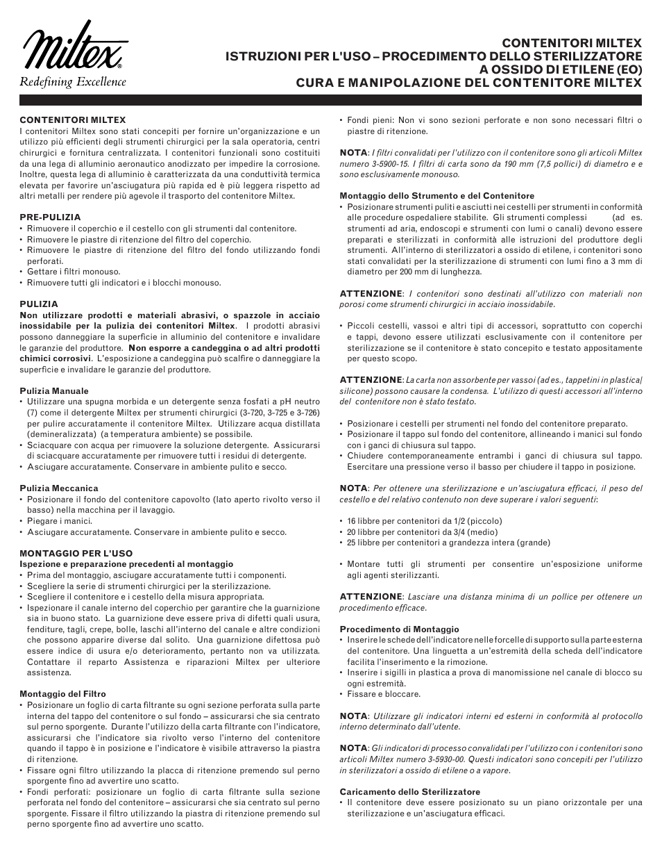 Integra LifeSciences Sterilization Containers, Integra Miltex User Manual | Page 27 / 36