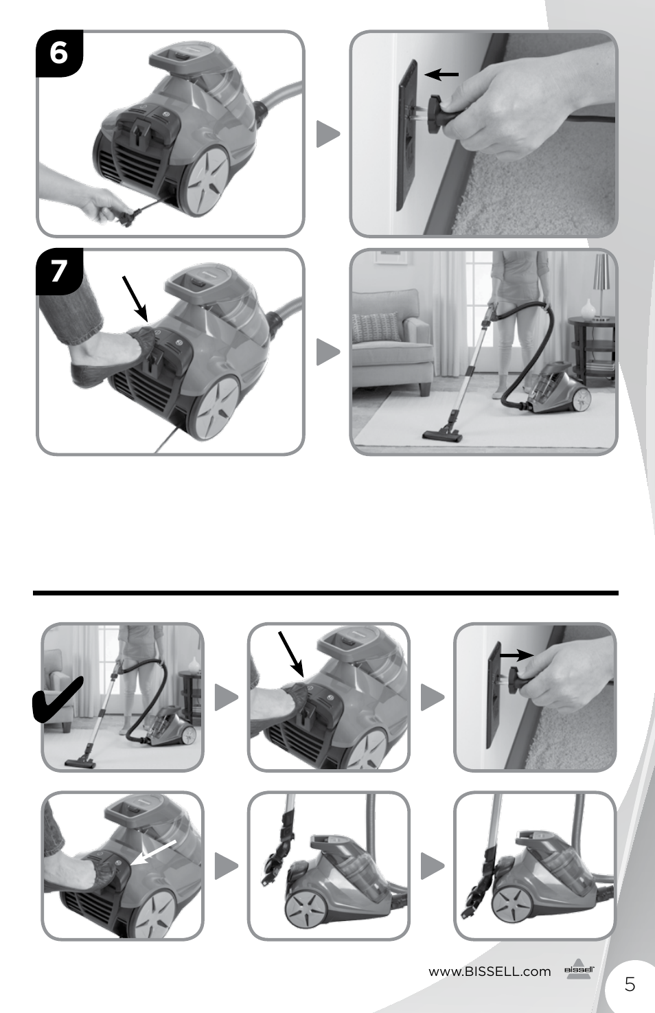 Bissell 1229 User Manual | Page 5 / 12