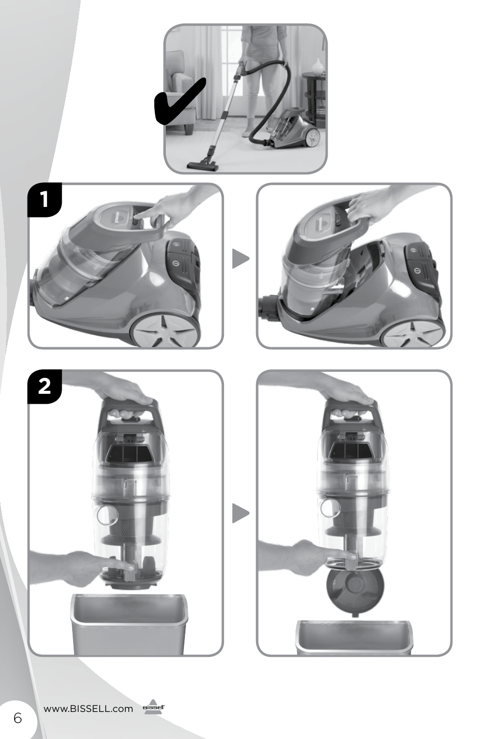Bissell 1229 User Manual | Page 6 / 12