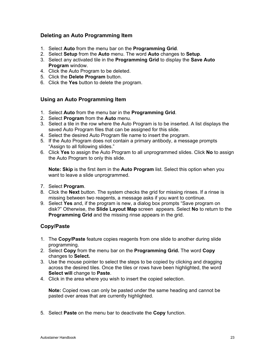 Dako Autostainer User Manual | Page 31 / 53