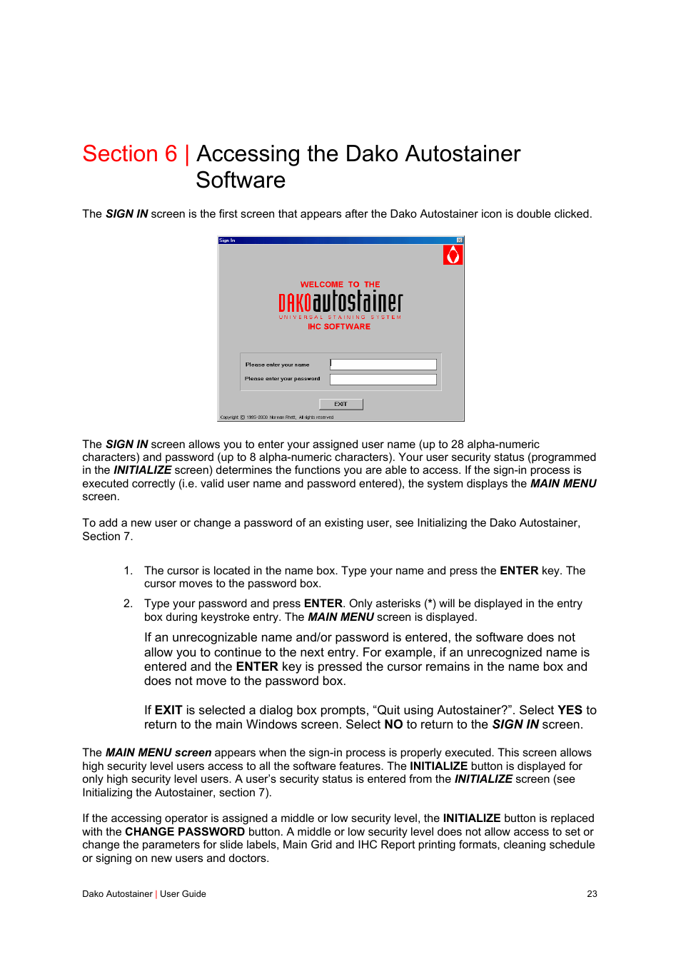 Dako Autostainer User Manual | Page 23 / 125