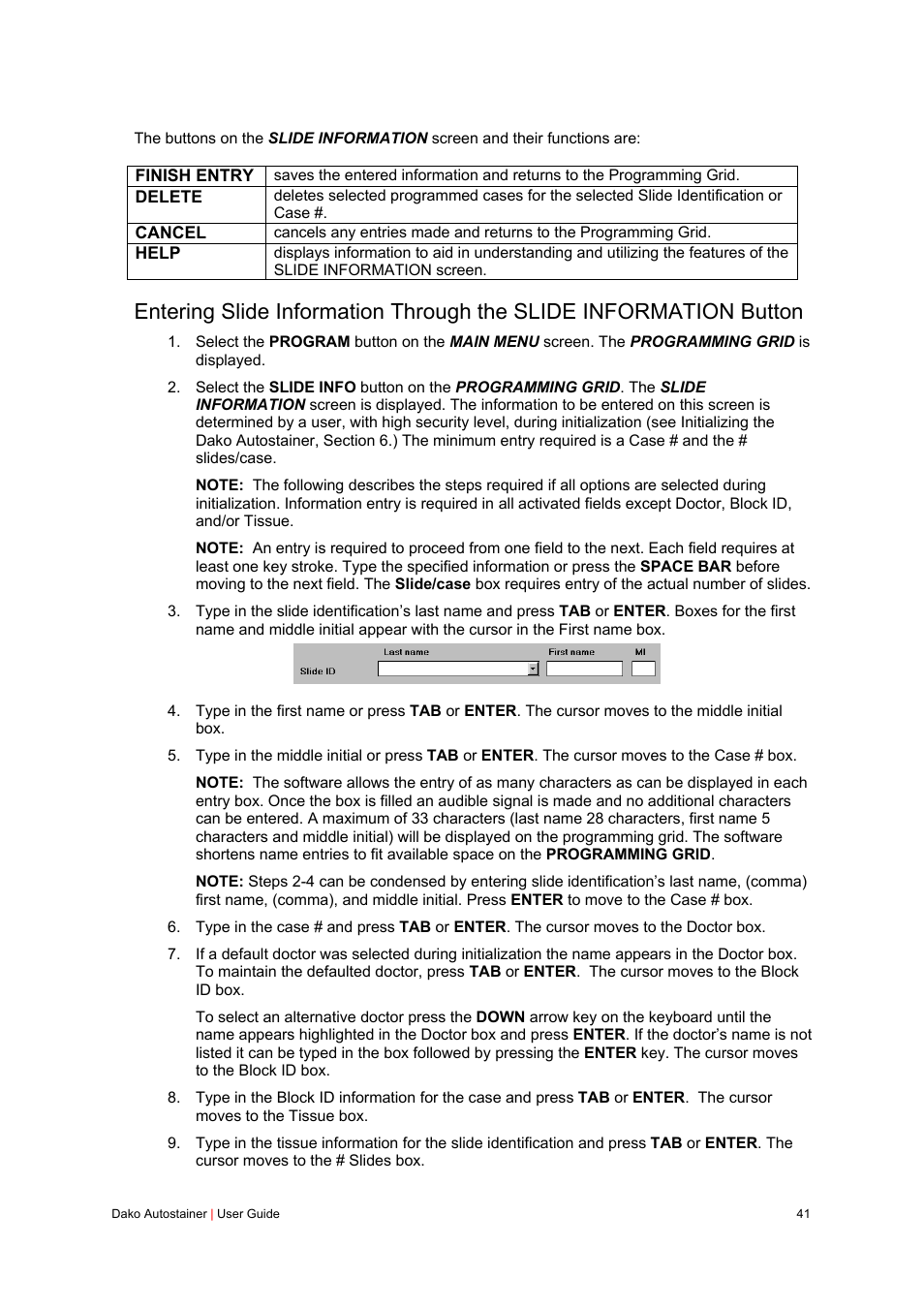 Dako Autostainer User Manual | Page 41 / 125