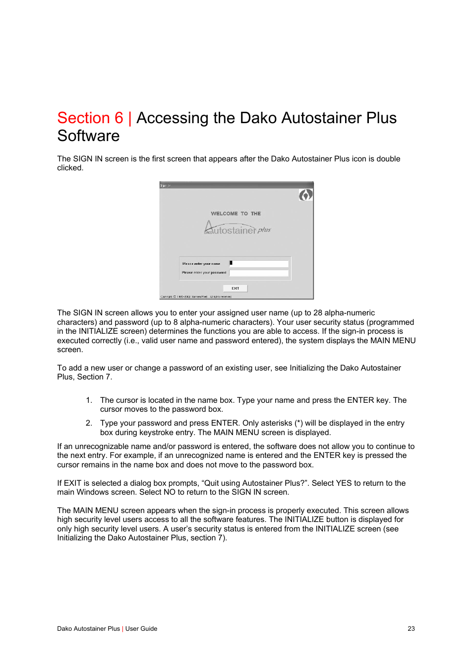 Dako Autostainer Plus User Manual | Page 23 / 121