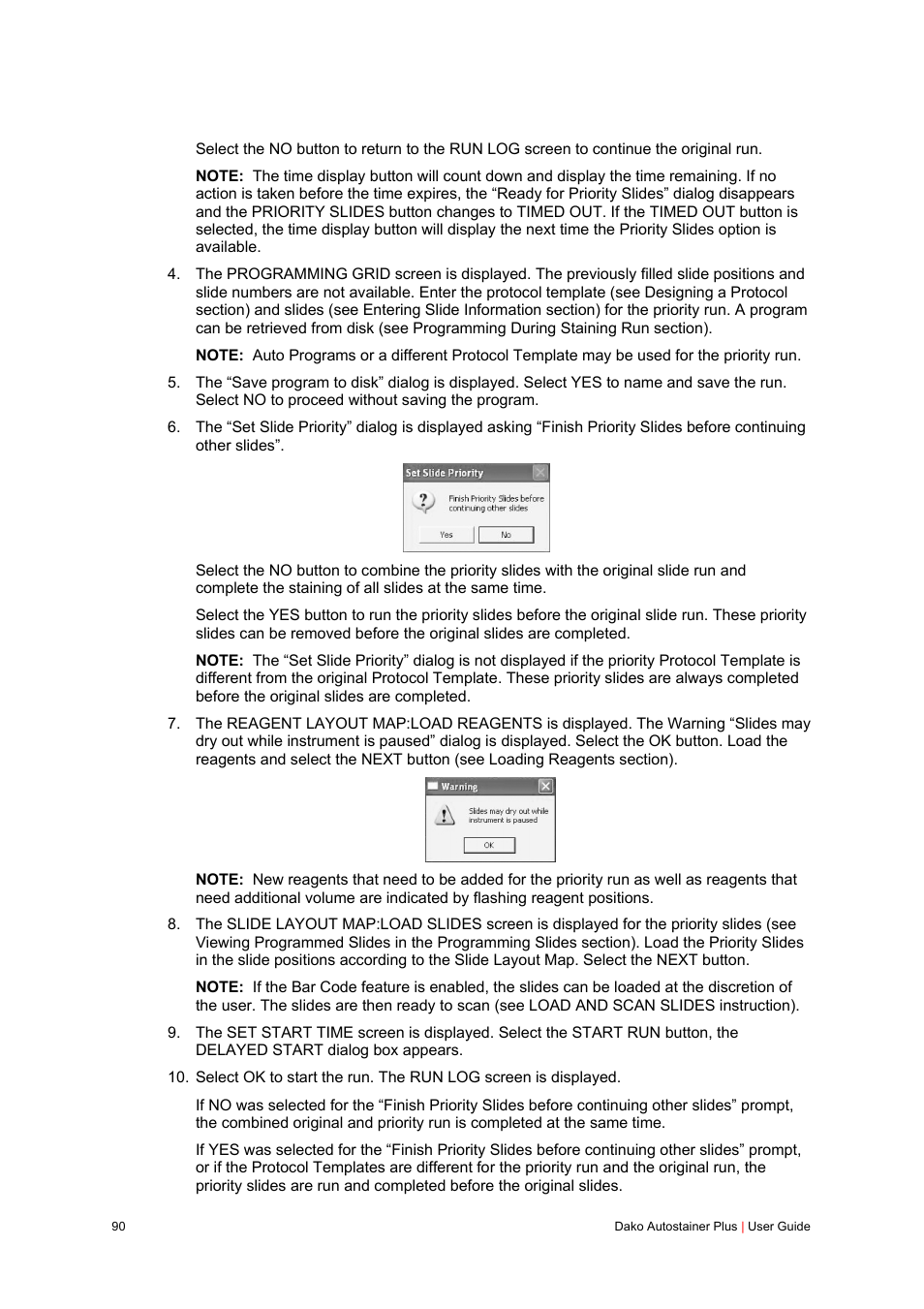 Dako Autostainer Plus User Manual | Page 90 / 121